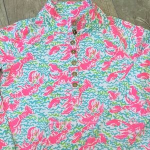 5 button Lilly Pulitzer sweatshirt